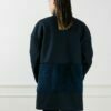 Manteau en laine bleue oversize Mia ATODE