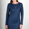 Robe bleue manches longues Agathe ATODE