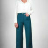 pantalon bleu canard femme LAURA ATODE