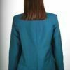 Veste de tailleur bleu canard laine froide MarieAnne ATODE