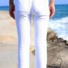 Pantalon Lucie en coton blanc ATODE