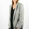 veste tailleur grise Marie anne ATODE