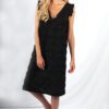 robe noire femme chic et moderne Aude ATODE