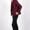 Blazer bordeaux femme en laine Marie-Anne ATODE