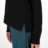 Pull noir col V en crepe de laine Chloé ATODE