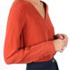 Blouse soie terracotta Ségolène ATODE