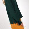 pull vert sapin en crêpe de laine Chloé ATODE