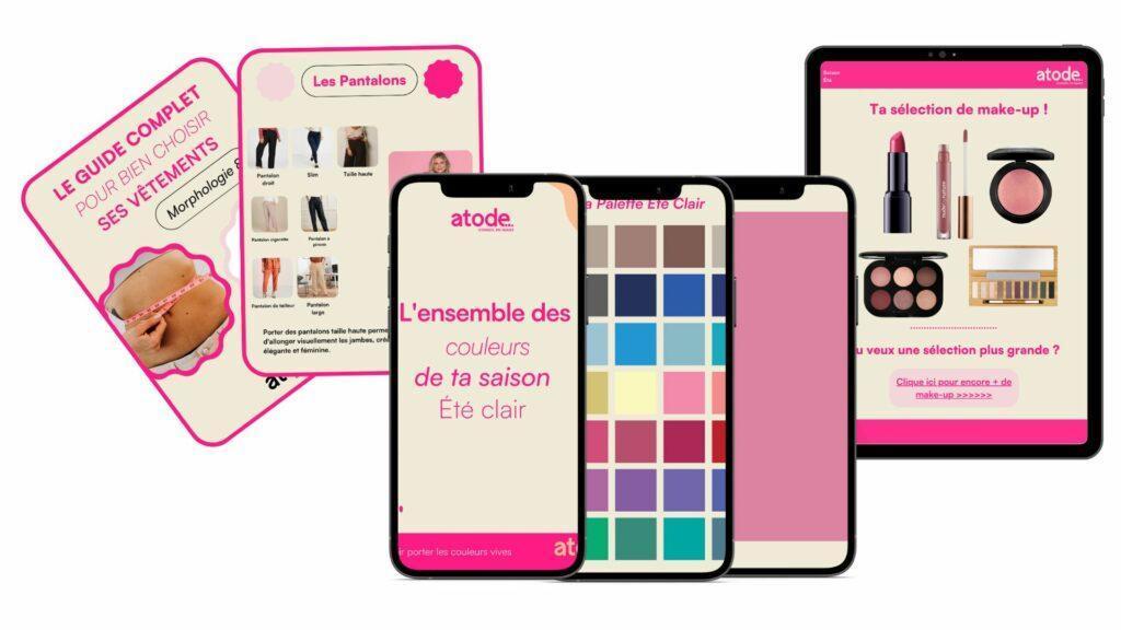 colorimétrie et morphologie mockup - ATODE conseil en image