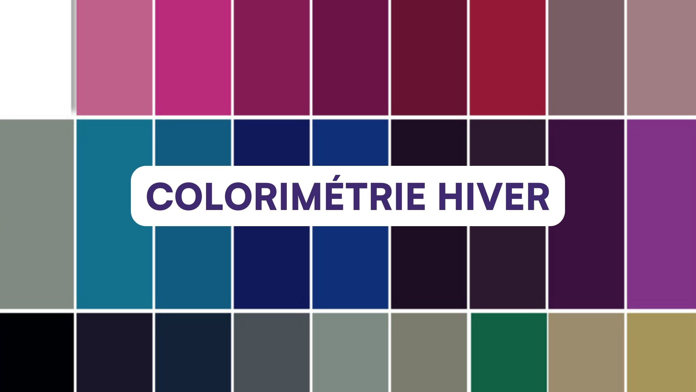 Colorimétrie de la femme hiver : profil, couleurs, idées de looks