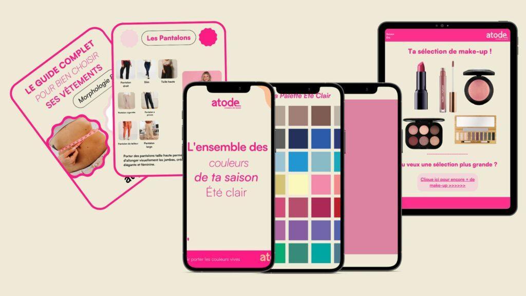 colorimétrie et morphologie mockup - ATODE conseil en image