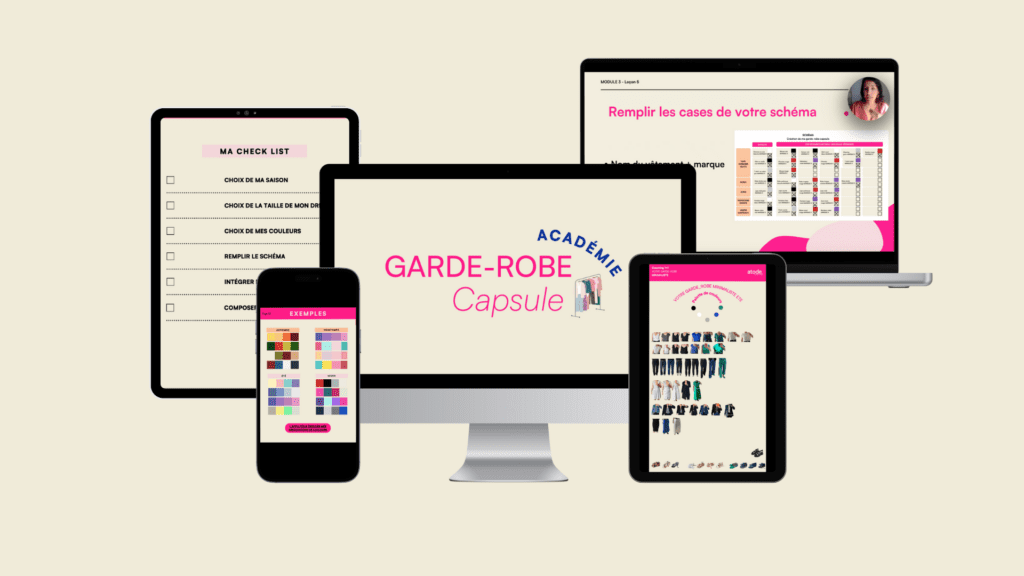 mockup garde robe capsule académie - ATODE conseil en image